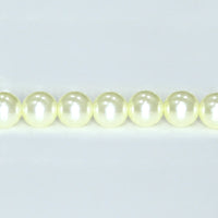 Imitation Pearl Beads-Cream