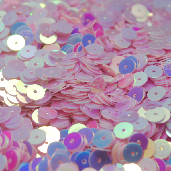 3mm Round-Crystal Opaque Rainbow