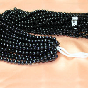 Imitation Pearl Beads-Black