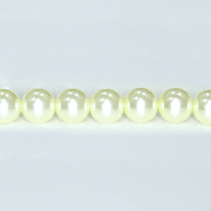 Imitation Pearl Beads-Cream