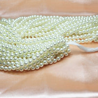 Imitation Pearl Beads-Light Cream
