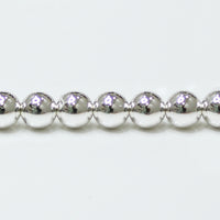 Imitation Pearl Beads-Silver
